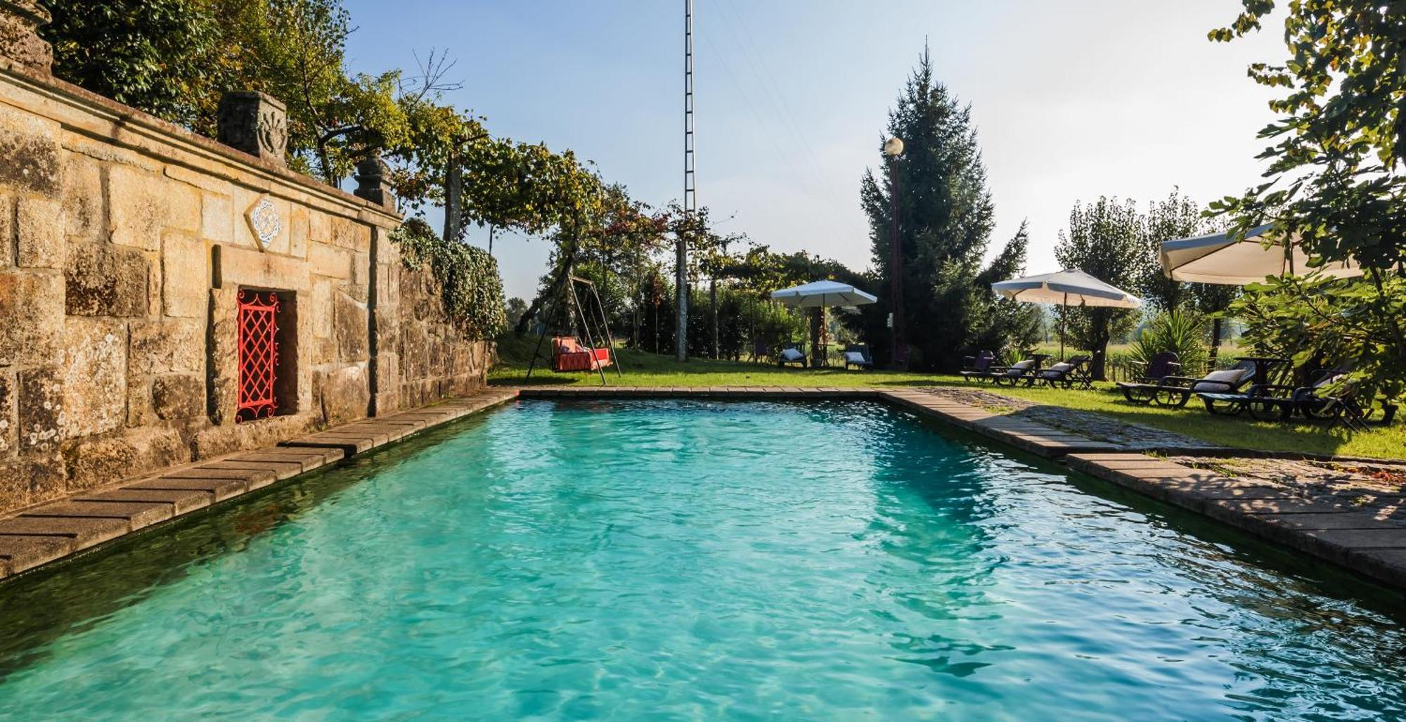1720 Quinta Da Cancela - Winery & Farmhouse Guimarães Buitenkant foto